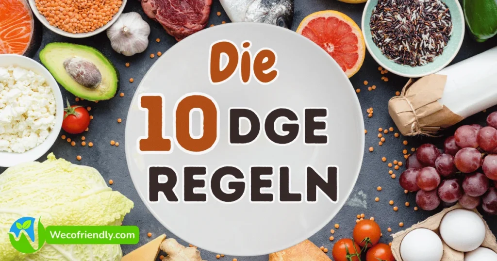 10 Regeln der DGE